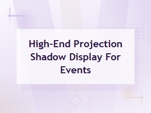 High-End Projection Shadow Display Solutions for Events